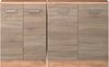 Küchenschrank für Dachschrägen R-Line Sonoma 140 cm 2er Set Vicco Bild 4