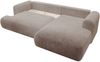 Selsey 'Ovo Cord' Ecksofa mit Cordbezug, Schlaffunktion und Stauraum, Beige, rechts Bild 3