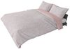 Brielle Bettwäsche Mako Satin Wendebettwäsche-Set - 3-tlg - Rosa-Grau, 3 teilig, Mit Reißverschluss, 100% Baumwolle Bild 2