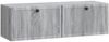 vidaXL Wandmontierter TV-Schrank Graues Sonoma 98 x 31 x 30 cm 898051 Bild 2