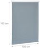 Relaxdays Graues Thermorollo 160 cm lang Bild 5