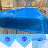 Melko Pool-Abdeckplane Solarfolie Solarplane Ösen Poolheizung Wärmeplane Poolabdeckung (Stück, Set bestehend aus Solarfolie mit 10 Ösen und Locheisen), aus PVC Bild 3