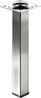 Hettich Tischbein Edelstahl-Optik 25 x 25 x 200 mm Stahl, 1 Stück Bild 1