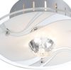 Deckenlampe aus Spiegelglas und lackiertem Metall Bild 5