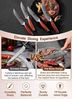 XINZUO Damaststahl Steakmesser Set 12.7cm Besteckmesser Küchenmesser Bild 3