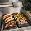 BURNHARD Grillplatte GRANT Gusseisen 2-in-1, Schwarz, 3,5 x 17,5 x 43 cm Bild 2