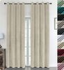 Beautex Verdunkelungsvorhang Samt Vorhang Ösen Gardine Velvet blickdicht abdunkelnd (1 St), Ösen, abdunkelnd Bild 4