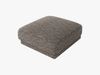 Micadoni Hocker Miley 1-Sitzer Chenille Haga Grau Bild 3