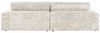 KAWOLA Sofa LANA Ecksofa Cord cremeweiß Recamiere links 83 x 205 x 296 cm Bild 5