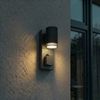 Lindby Außen-Wandleuchte Enerio, Metall, Schwarz IP44, 1x10 W LED Bild 3