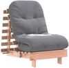 vidaXL Futon Schlafsofa mit Matratze 60x206x11 cm Massivholz Douglasie 846749 Bild 4