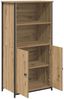 vidaXL Highboard Artisan-Eiche 62 x 36 x 121,5 cm Holzwerkstoff 882255 Bild 5