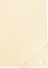 Biberna Jersey-Spannbetttuch, 100 % Baumwolle, Hellgelb, 1x 140x200 cm - 160x200 cm Bild 5