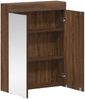 vidaXL Badezimmerspiegelschrank TULUM Braun Eichen-Optik Holzwerkstoff 880368 Bild 5
