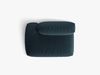 Micadoni Ecksofa-Modul Martina 1-Sitzer Links Strukturierter Stoff Jeansblau Bild 4