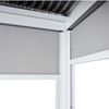 Mendler 'HWC-L41' Pergola mit 6 Seitenwände, Metall weiß, 3x6 m Bild 4
