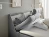 Boxbett >ATLANTIS 6< 140x200 cm Liegefläche, Bezug grey - 145x102x240cm (BxHxT) Bild 5