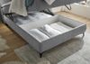 Boxbett >ATLANTIS 6< 140x200 cm Liegefläche, Bezug grey - 145x102x240cm (BxHxT) Bild 4
