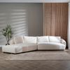Bronx71 Ecksofa Isa Chenille off white links Bild 2