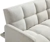 Vente-unique - ROREMA Sofa Stoff Beige - B 82 cm x H 75 cm x L 193 cm Bild 5