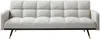 Vente-unique - ROREMA Sofa Stoff Beige - B 82 cm x H 75 cm x L 193 cm Bild 3