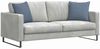 vidaXL Sofakissen 2 Stück Blau 45 x 45 cm Cordstoff 42013949 Bild 3