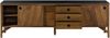 Sideboard Mango 200x45x65 braun geölt / dunkler Granit LOS ANGELES #113 Bild 2