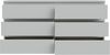 Forte EDMORE Kommode 150 160, moderne Kommode mit 6 Schubladen, Holzwerkstoff, Secret Grey, 153,9 cm breit x 79,8 cm hoch x 42,2 cm tief Bild 4
