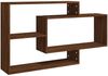 vidaXL Wandregal Braun Eichen-Optik 104x20x58,5 cm Holzwerkstoff 815290 Bild 2