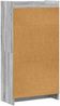 vidaXL Bücherregal Grau Sonoma 59 x 30 x 111 cm Holzwerkstoff 8011288 Bild 5