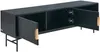 Vente-unique - SIRIOLA TV unit MetallHolz, Platte SchwarzGold - B 40 cm x H 50 cm x L 160 cm Bild 4