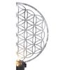 Solarleuchte Garten Rund 30 cm Solarlampe Außen Leuchte Solar mit Pflegetuch Bild 5