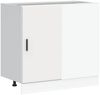 vidaXL Küchenunterschrank Lyon Weiß Holzwerkstoff 854289 Bild 2