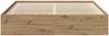 vidaXL Bettgestell ohne Matratze Artisan-Eiche 200x200cm Holzwerkstoff 3328870 Bild 4