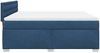 vidaXL Boxspringbett mit Matratze Blau 180x200 cm Stoff 3285987 Bild 5