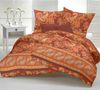 CASATEX Bettwäsche Sentta Orange Satin 135 x 200 + 80 x 80 cm Bild 5