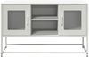 vidaXL TV-Schrank Weiß 100,5x39x60,5 cm Stahl 853385 Bild 5