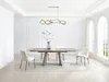 Vente-unique - FARUDI Esstisch KeramikGlas GrauWeiß - B 90 cm x H 75 cm x L 220 cm260 cm180 cm Bild 2