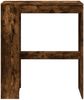vidaXL Bartisch mit Regal, Holzwerkstoff, 90 x 40 x 103,5 cm, Räuchereiche Bild 4