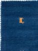 Gabbeh Teppich - Loribaft Softy - 90 x 60 cm - blau Bild 3