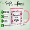 Momentals Tasse Rente Frau – Rentnerin 2026 - Weil ich’s mir verdient hab – Ruhestand, Gratis Versand · Links-&Rechtshänder · Spülmaschinenfest Bild 2
