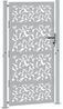vidaXL Gartentor 100x175 cm Wetterfester Stahl Blattdesign 4100967 Bild 3