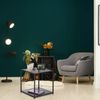 Relaxdays Beistelltisch Glas mit 2 Ablagen Bild 3