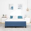 vidaXL Bettmatratze mit Matratze Blau 160 x 200 cm Stoff 42008299 Bild 3