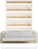 Vente-unique - RAPILI Bett Holz, Platte BeigeWeiß - B 133 cm239,2 cm x H 225,2 cm x L 200 cm Bild 5