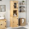 vidaXL Badschrank Corona 50x40x185 cm Massivholz Kiefer 4002792 Bild 3
