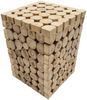 Beistelltisch NICO Teakholz nachhaltig Holztisch 45cm Nachttisch Pflanzsäule Bild 4