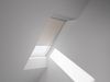 Verdunklungsrollo DKL M06 1085S, VELUX, verdunkelnd, ohne Bohren, in Führungsschienen, VELUX »Pick & Click!«, alufarbene Führungsschienen & Griffleiste Bild 3