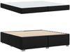 vidaXL Bettrahmen mit Matratze Schwarz 200 x 200 cm Stoff 3399250 Bild 4
