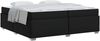 vidaXL Bettrahmen mit Matratze Schwarz 200 x 200 cm Stoff 3399250 Bild 2